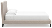Cielden California King Upholstered Bed with Roll Slats