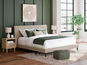 Cielden California King Upholstered Bed with Roll Slats