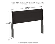 Huey Vineyard Queen Sleigh Headboard, Dresser, Mirror and Nightstand
