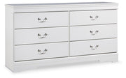 Anarasia Queen Sleigh Bed and Dresser