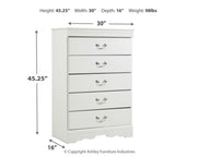Anarasia Chest and 2 Nightstands
