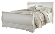 Anarasia Queen Sleigh Bed, Dresser and Mirror