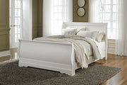 Anarasia Queen Sleigh Bed and Dresser