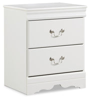 Anarasia Twin Sleigh Bed, Chest and Nightstand