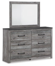Bronyan Queen Panel Bed, Dresser and Mirror
