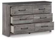Bronyan Queen Panel Bed and Dresser