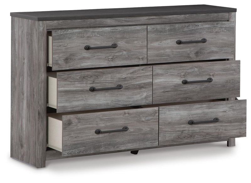 Bronyan Queen Panel Bed and Dresser