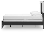 Maribel Full Panel Bed, Dresser and Nightstand