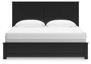 Maribel King Panel Bed with Dresser and Mirror