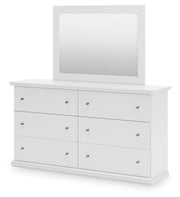 Bostwick Shoals Queen Panel Bed with Mirrored Dresser, Chest and 2 Nightstands