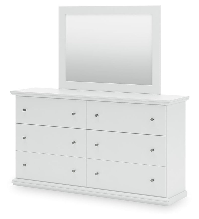 Bostwick Shoals King Panel Bed, Dresser, Mirror, Chest and 2 Nightstands