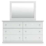 Bostwick Shoals King Panel Bed, Dresser and Mirror