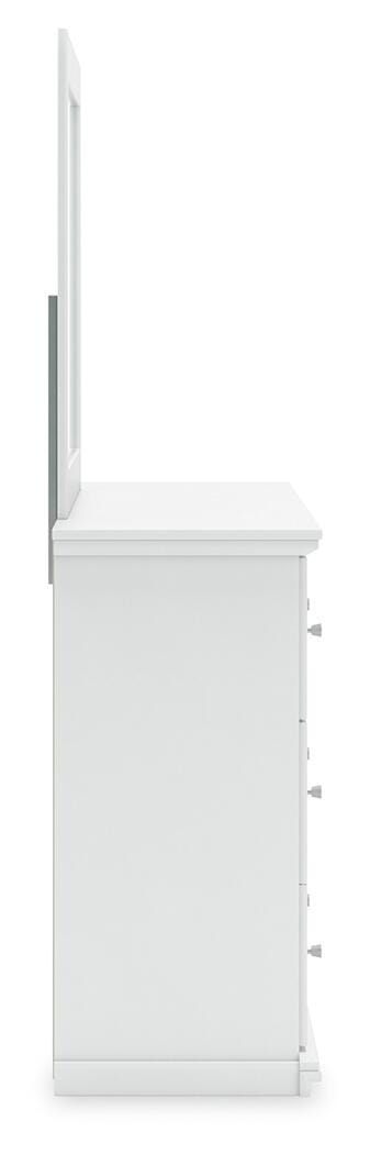 Bostwick Shoals Queen Panel Bed, Dresser, Mirror and Nightstand