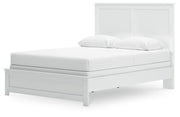 Bostwick Shoals Queen Panel Bed, Cheat and Nightstand