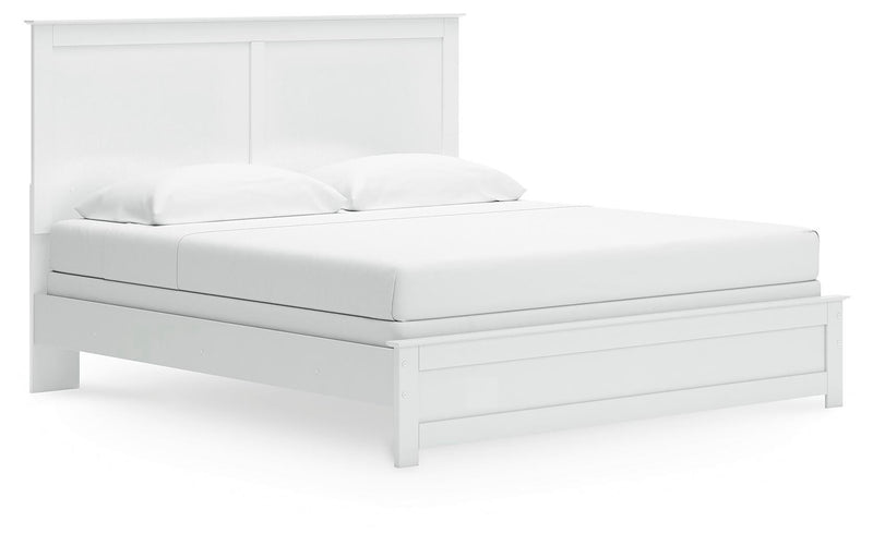 Bostwick Shoals King Panel Bed and Chest