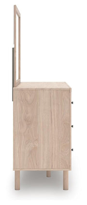 Arloster Full Panel Storage Bed, Dresser, Mirror and Nightstand