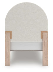 Arloster Twin Upholstered Panel Bed