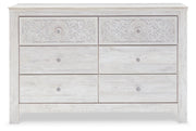 Paxberry Queen Panel Bed, Dresser, 2 Chests and 2 Nightstands