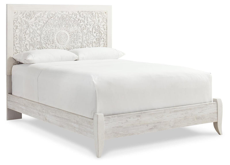 Paxberry Queen Panel Bed, Dresser and Mirror