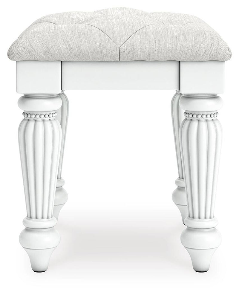 Kozlani Vanity, Mirror and Stool