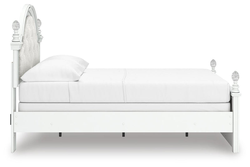 Kozlani Full Upholstered Panel Bed
