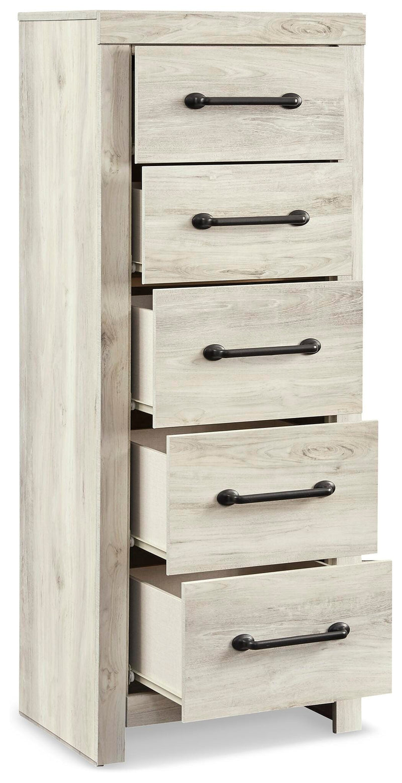 Cambeck Queen Panel Storage Bed, Dresser, Chest and 2 Nightstands