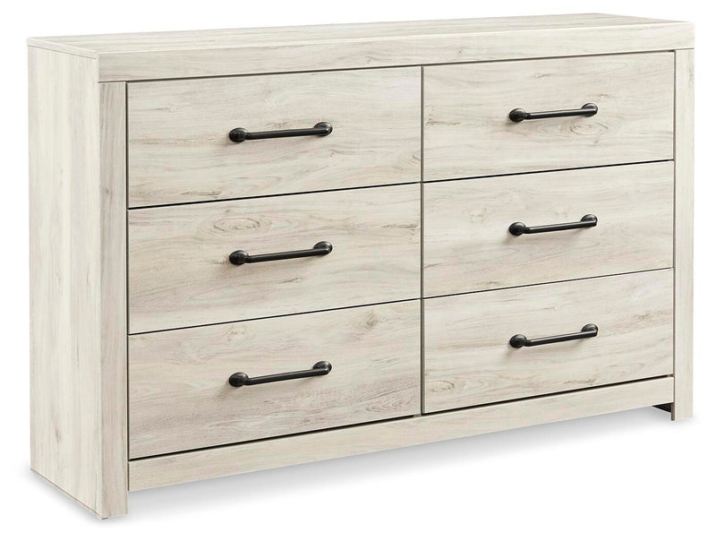 Cambeck Queen Panel Bed with Storage, Dresser and Nightstand