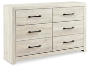 Cambeck King Panel Bed with Storage, Dresser, Chest and 2 Nightstands