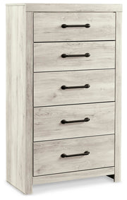 Cambeck King Panel Bed with Storage, Dresser, Chest and 2 Nightstands