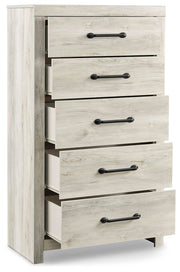 Cambeck King Panel Bed with Storage, Dresser, Chest and 2 Nightstands