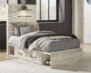 Cambeck Twin Panel Bed with 2 Storage Drawers