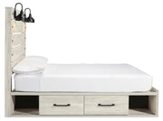 Cambeck Queen Panel Bed with Storage, Dresser and Nightstand