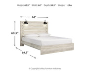 Cambeck Queen Panel Bed, Dresser, Mirror and Nightstand