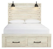 Cambeck Queen Panel Storage Bed, Dresser and Mirror