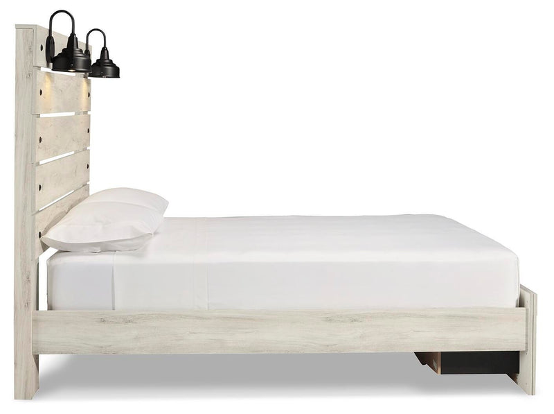 Cambeck Queen Panel Storage Bed, Dresser and Mirror