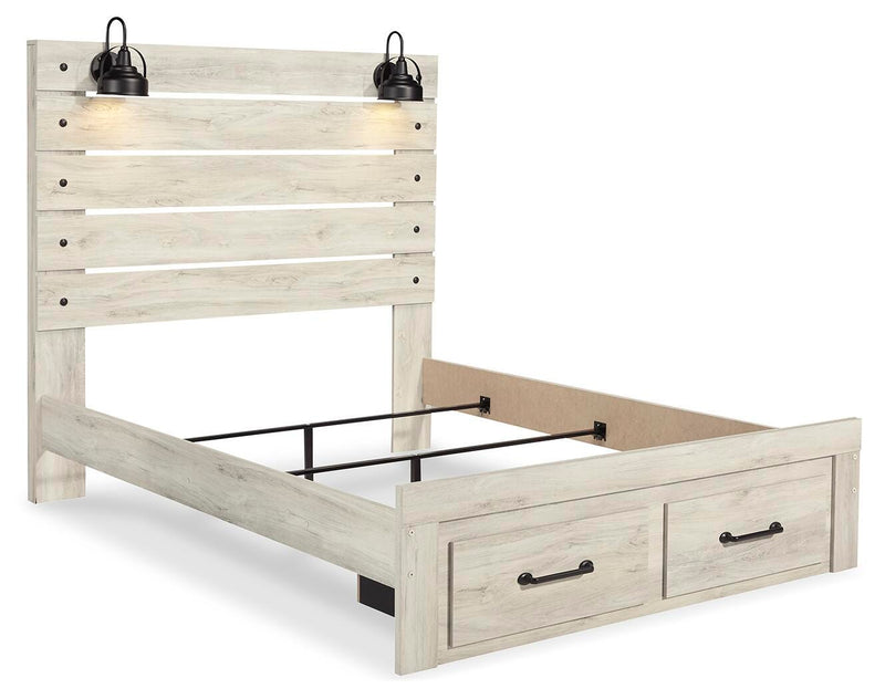 Cambeck Queen Panel Storage Bed, Dresser and 2 Nightstands