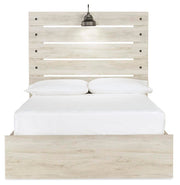 Cambeck Full Panel Storage Bed, Dresser, Mirror and Nightstand