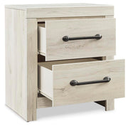 Cambeck King Panel Bed with Storage, Dresser, Mirror and Nightstand