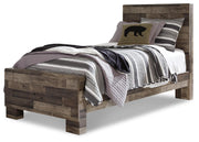 Derekson Twin Panel Bed and Chest
