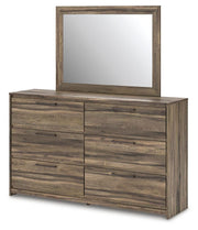 Elbrim Queen Panel Bed, Dresser, Mirror and Nightstand