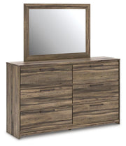 Elbrim Full Panel Bed, Dresser and Mirror