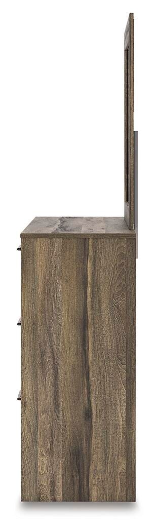 Elbrim Queen Panel Bed, Dresser and Mirror