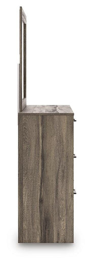 Elbrim King Panel Bed, Dresser, Mirror and 2 Nightstands