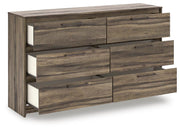 Elbrim Queen Panel Storage Bed, Dresser and Nightstand