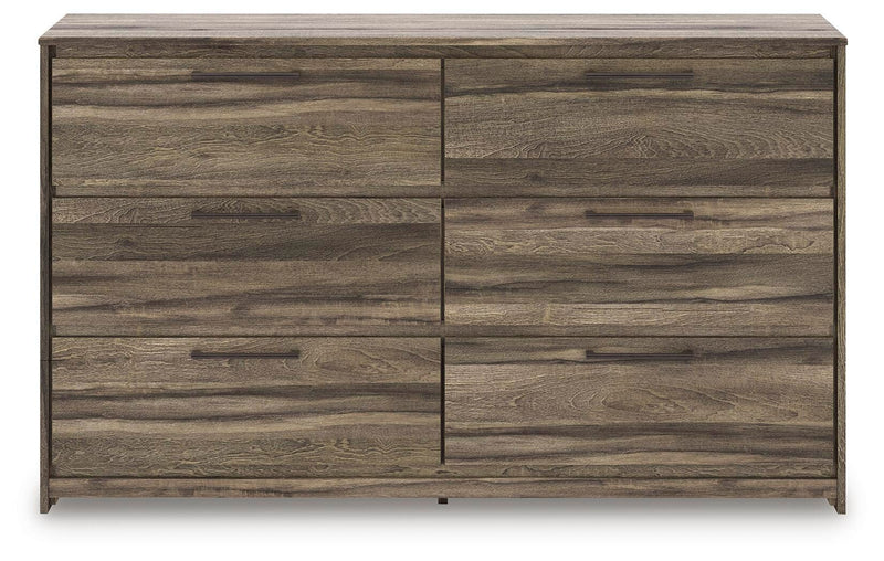 Elbrim Queen Panel Storage Bed, Dresser and Nightstand