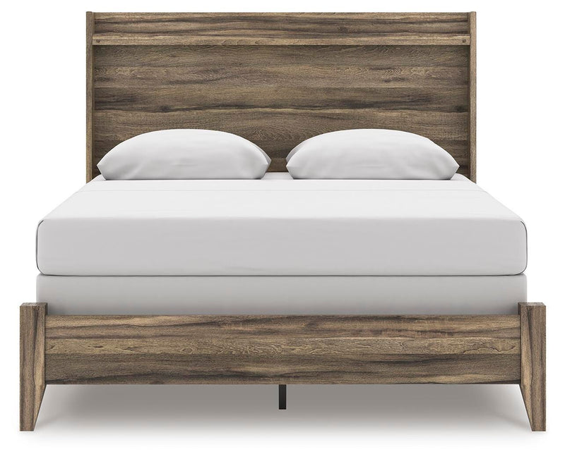 Elbrim Queen Panel Bed, Dresser, Mirror and Nightstand