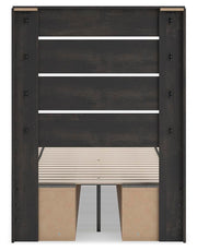 Hollivern Twin Panel Bed with Storage