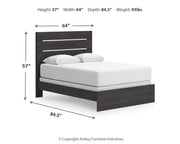 Hollivern Queen Panel Bed
