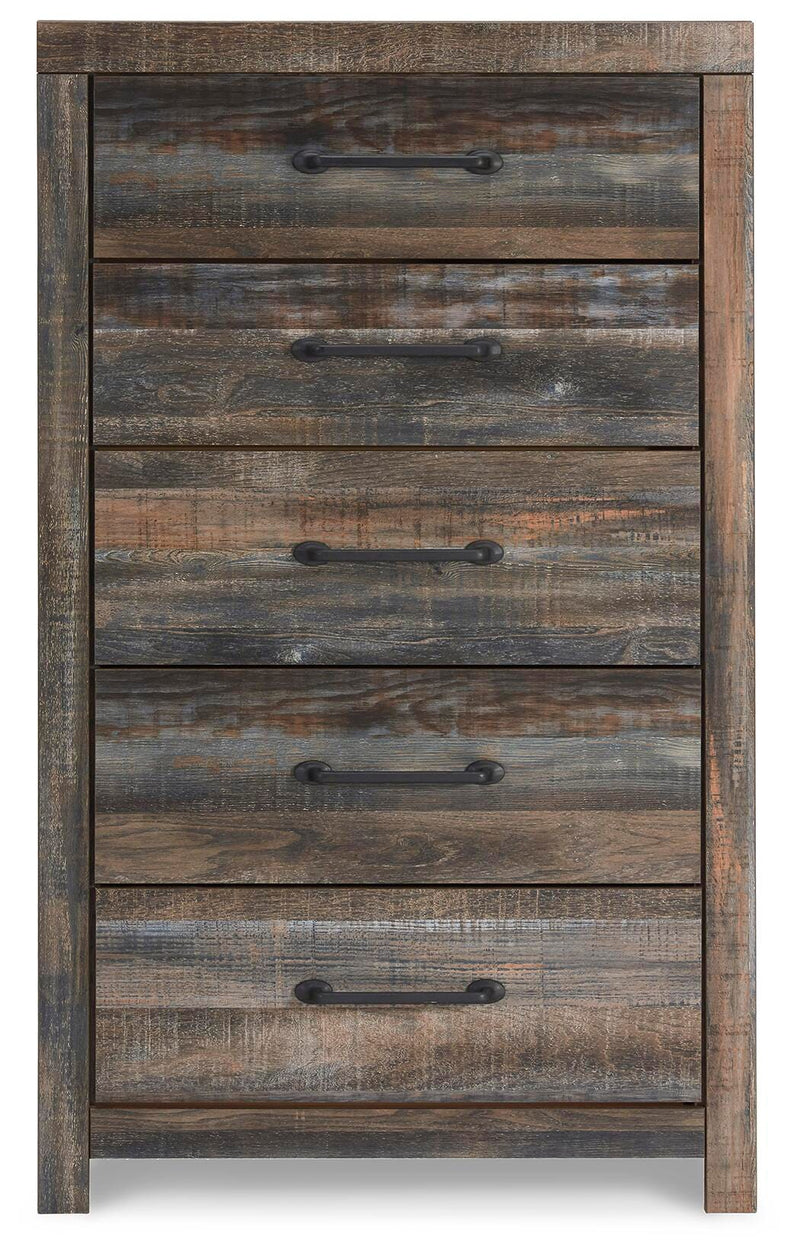 Drystan Full Bookcase Storage Bed and Chest