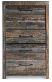 Drystan King Storage Bed, Dresser, Mirror, Chest and Nightstand